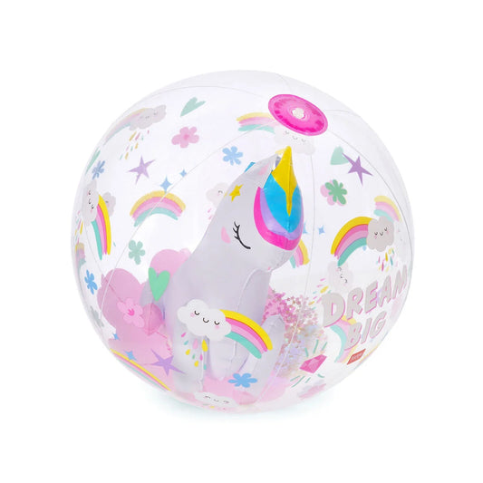 Palla da Spiaggia Gonfiabile Unicorn - Beach Ball