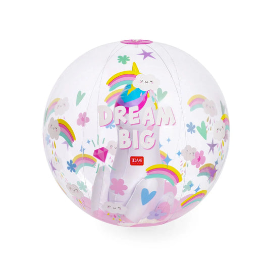Palla da Spiaggia Gonfiabile Unicorn - Beach Ball