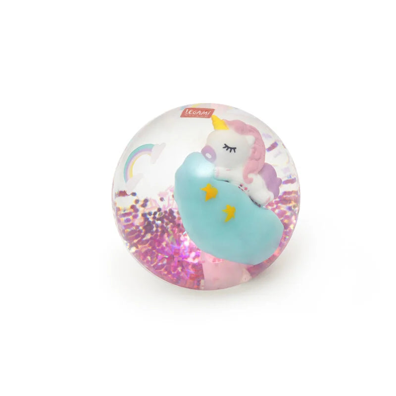 Pallina Rimbalzante Luminosa-Unicorno