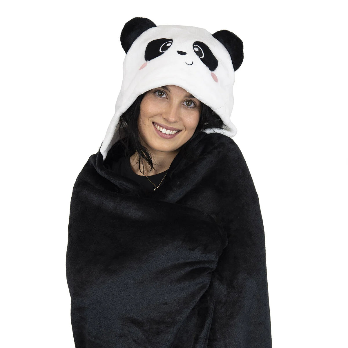 Coperta con Cappuccio Panda - Cosy Hugs