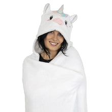 Coperta con Cappuccio Unicorn - Cosy Hugs