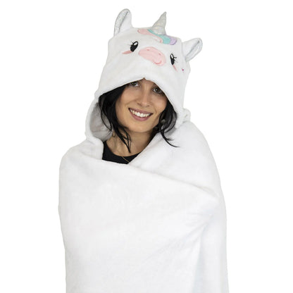 Coperta con Cappuccio Unicorn - Cosy Hugs
