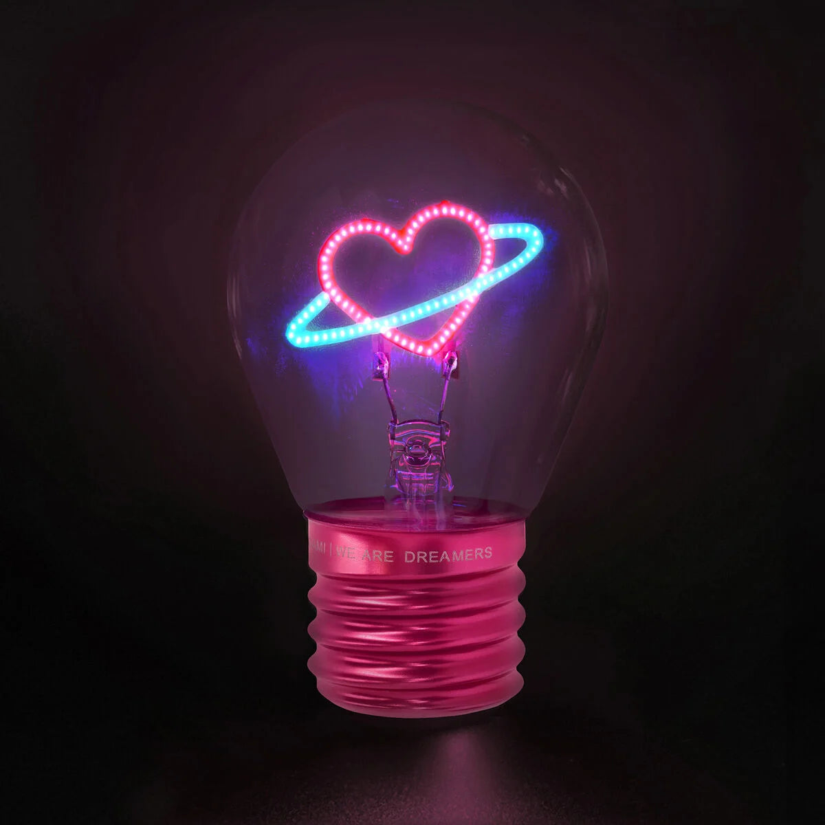 Lampada da Tavolo a Forma di Lampadina - Bulb Fiction-Cuore