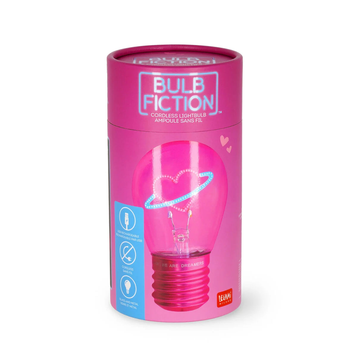 Lampada da Tavolo a Forma di Lampadina - Bulb Fiction-Cuore