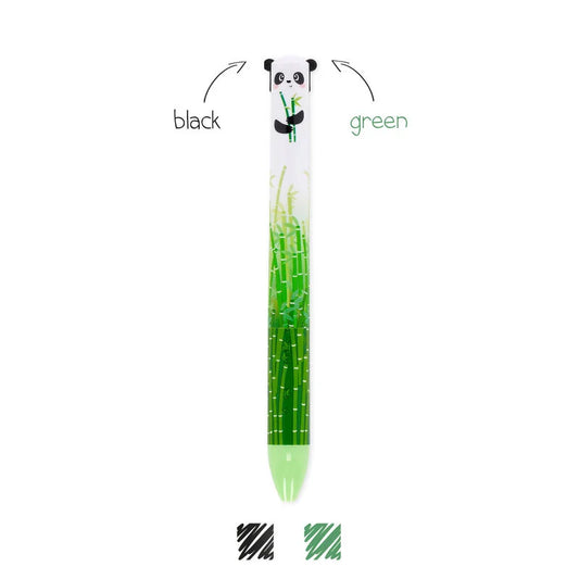 Penna a Due Colori - Click&Clack-Panda