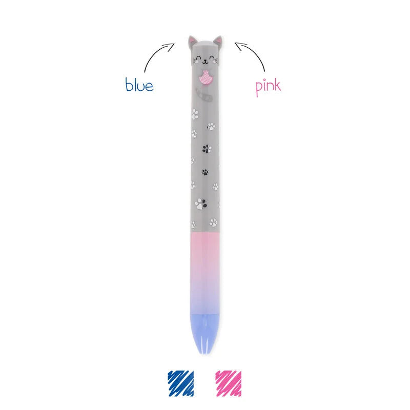 Penna a Due Colori - Click&Clack-Kitty