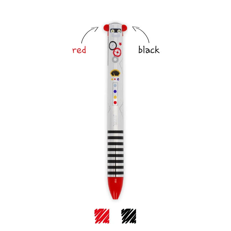 Penna a Due Colori - Click&Clack-Robot