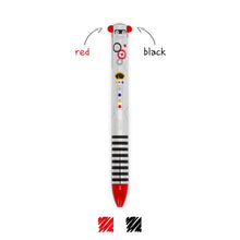 Penna a Due Colori - Click&Clack-Robot