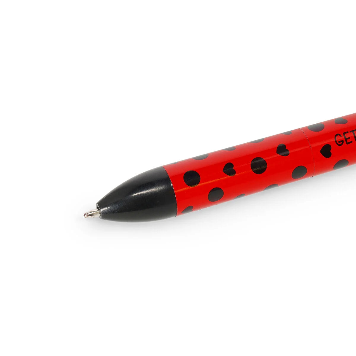 Penna a Sfera Due Colori - Click&Clack - ladybug