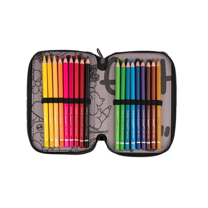 Astuccio 3 zip Gianpiero x Colourbook