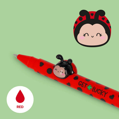 Penna Gel - lovely Friends - ladybug