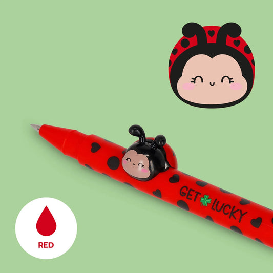 Penna Gel - lovely Friends - ladybug