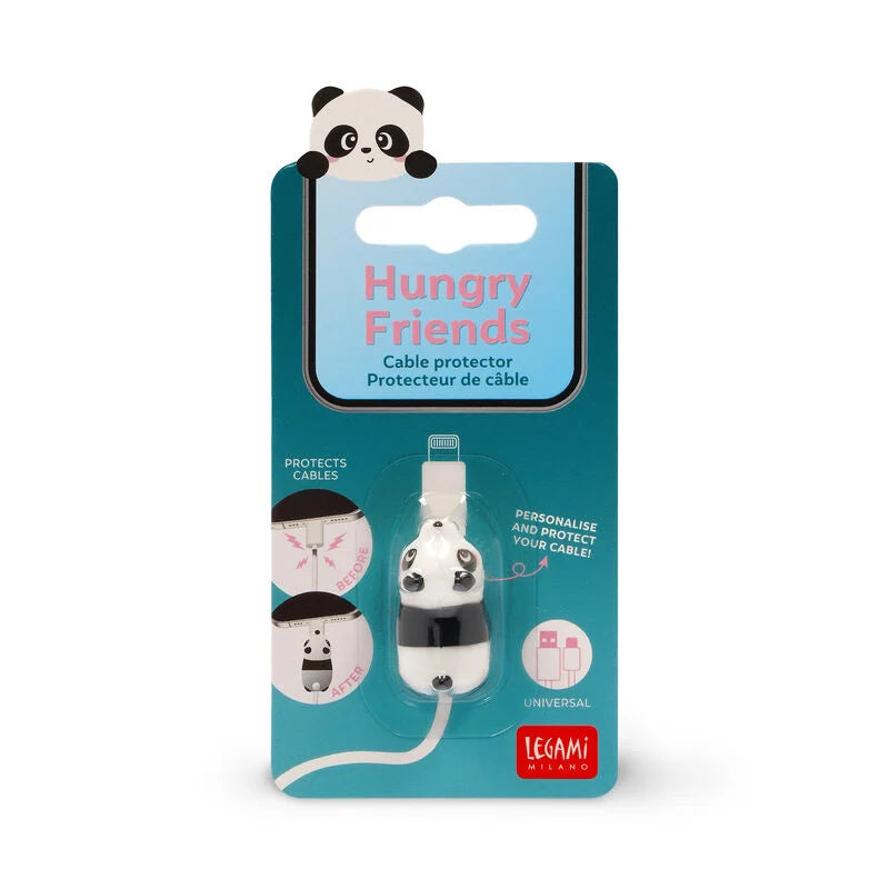 Proteggi Cavo - Hungry Friends-Panda