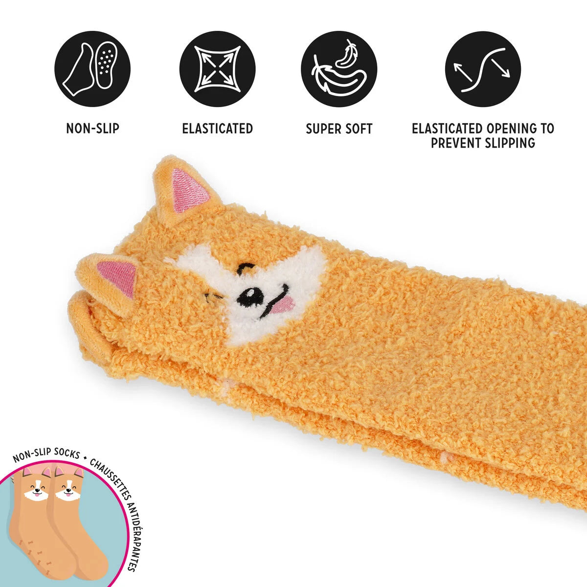 Calzini Antiscivolo Corgi- It's a Match!