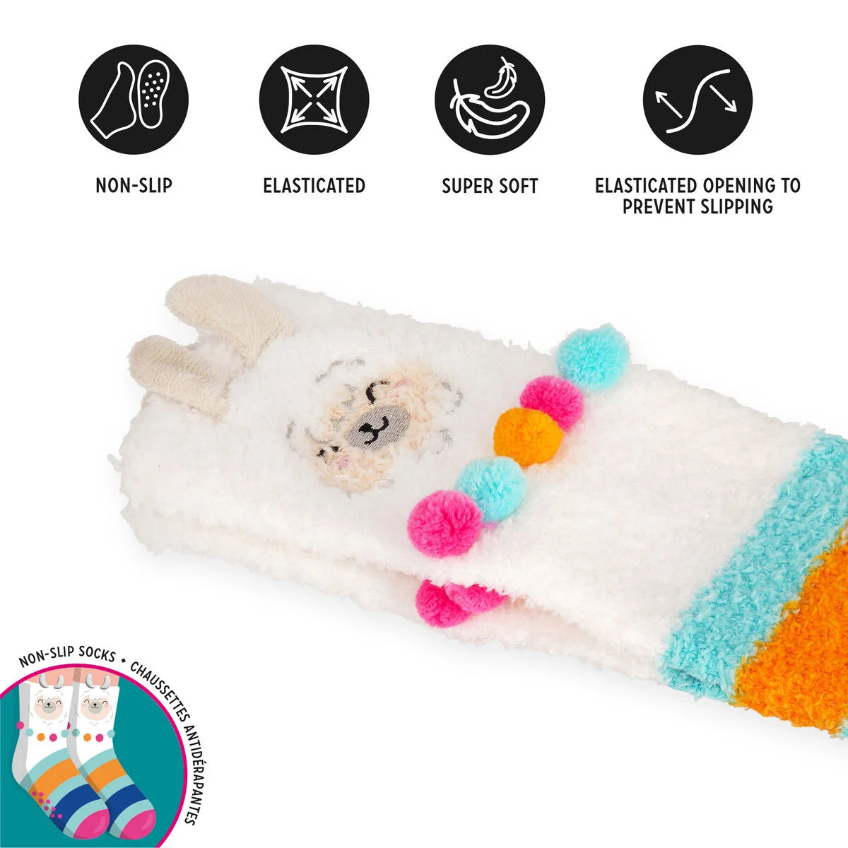 Calzini Antiscivolo Llama- It's a Match!