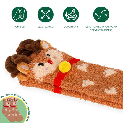 Calzini Antiscivolo Reinder - It's a Match!