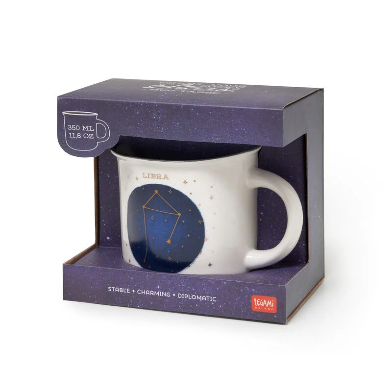 Tazza in Porcellana - Count Your Lucky Stars-Bilancia