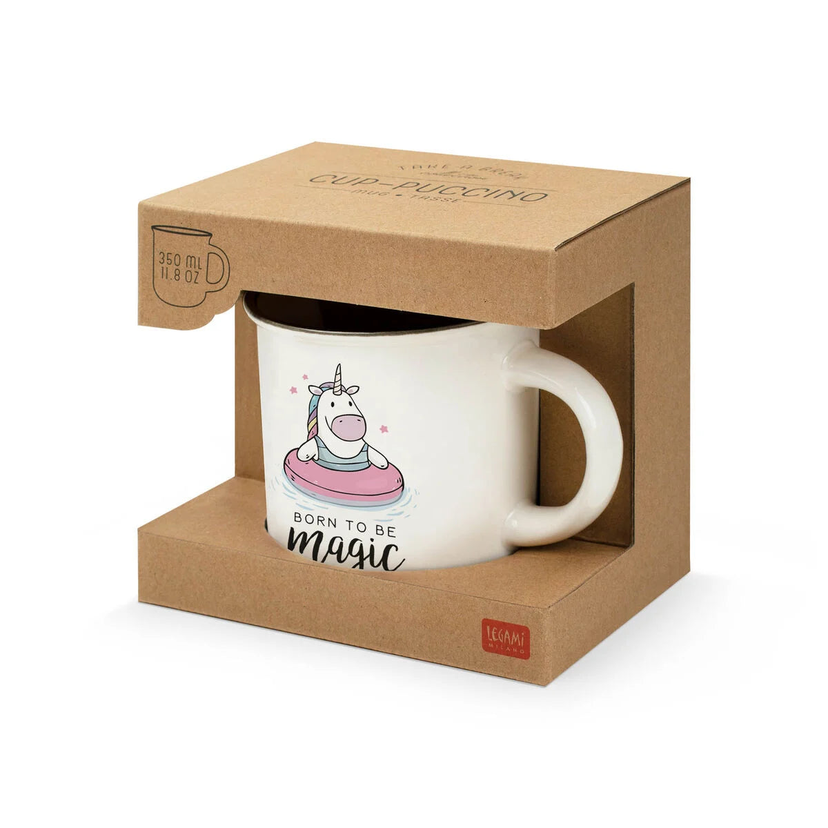 Tazza in Porcellana - Cup-Puccino-Born to be magic