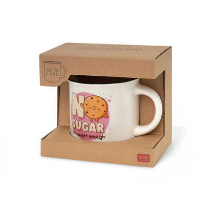 Tazza in Porcellana - Cup-Puccino-No sugar