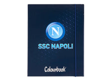 Cartellina portadocumenti A4 – SSC Napoli blu