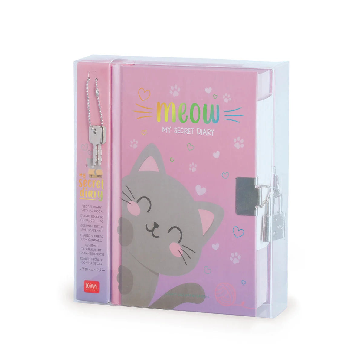 Diario Segreto con Lucchetto - My Secret Diary-Kitty