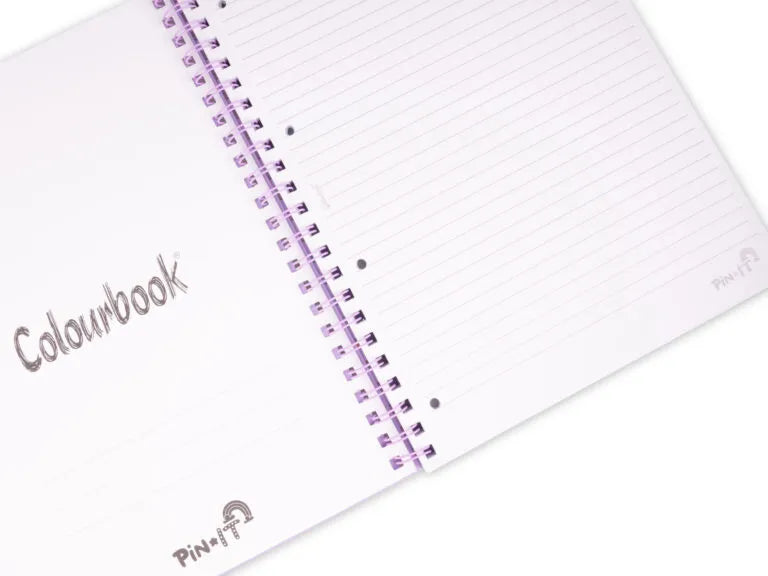 Quaderno a spirale A5 Pin It – Righe medie e superiori