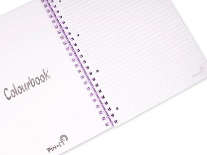 Quaderno a spirale A5 Pin It – Righe medie e superiori