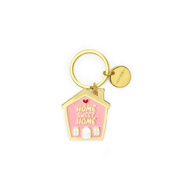 Portachiavi in Metallo Smaltato - What a Key Ring!-House