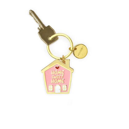 Portachiavi in Metallo Smaltato - What a Key Ring!-House