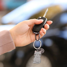 Portachiavi in Metallo Smaltato - What a Key Ring!-Kitty