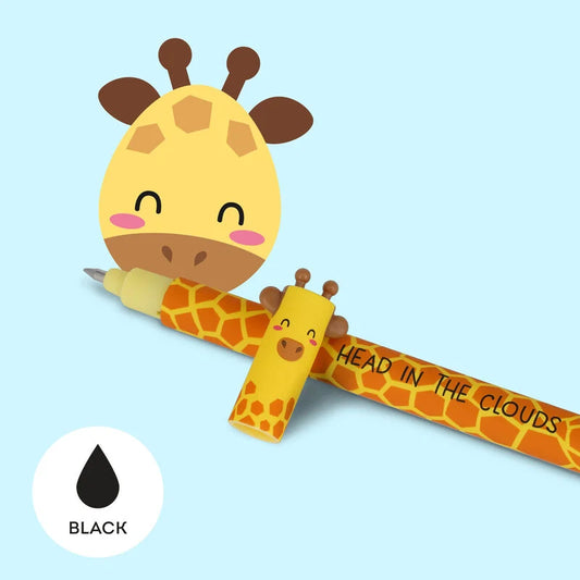 Penna Gel Cancellabile - Erasable Pen-Giraffe