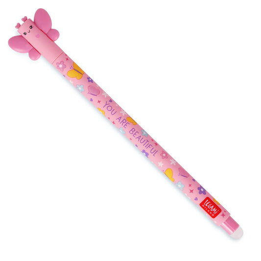 Penna Gel Cancellabile - Erasable Pen-Butterfly