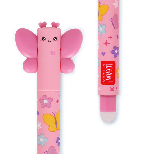 Penna Gel Cancellabile - Erasable Pen-Butterfly