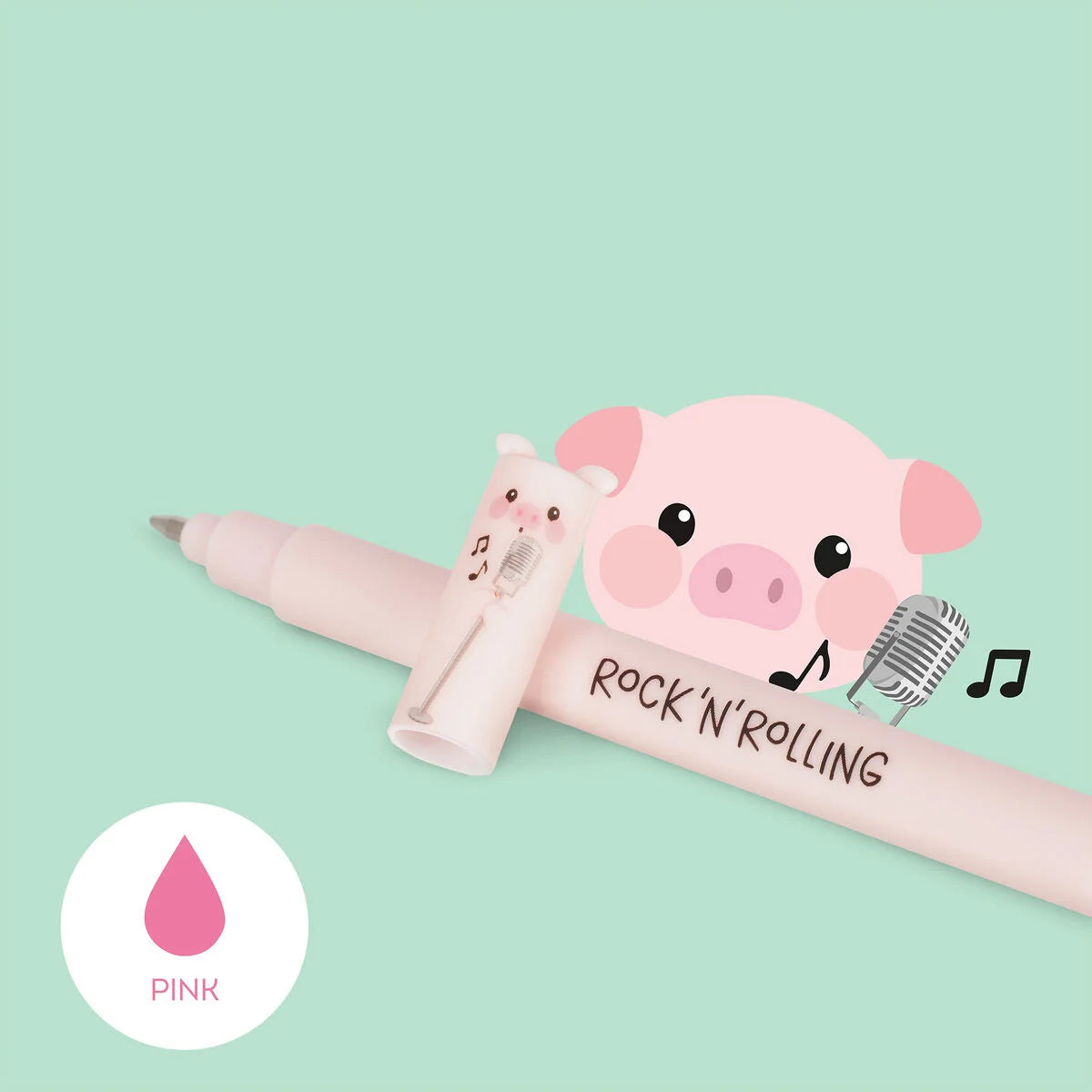Set di 4 Penne Gel Cancellabili - Erasable Pen-Farm Sweet Farm