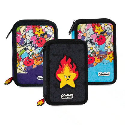 Astuccio 3 zip Gianpiero x Colourbook