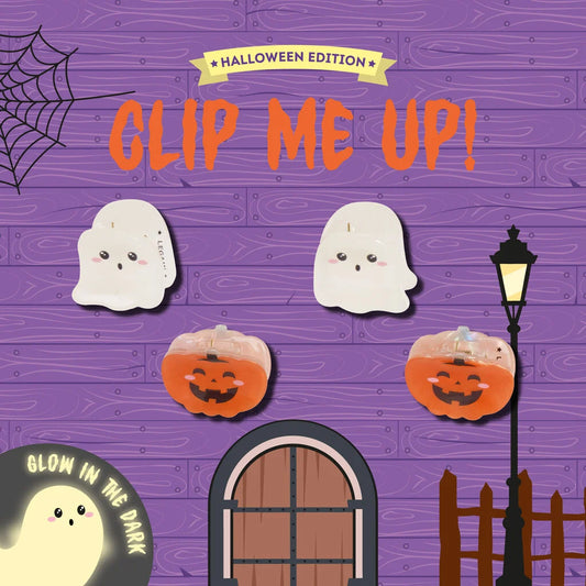 Set di 4 Mini Mollette per Capelli Halloween - Clip Me Up!