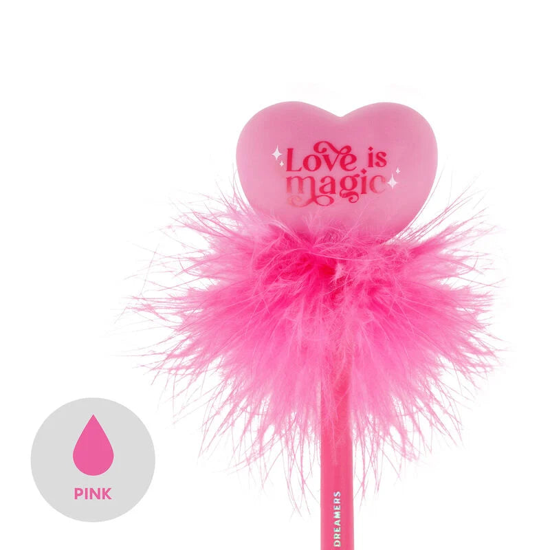 Penna a Sfera Luminosa - Writing is Magic-Heart