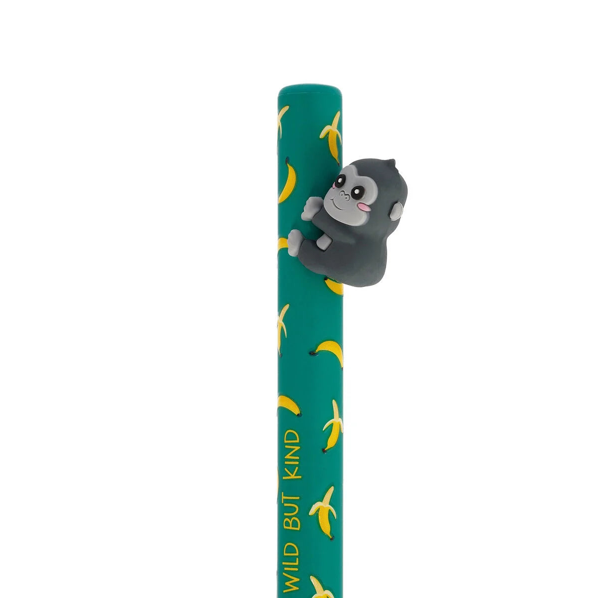 Penna a Sfera a Scatto Gorilla "Wild but Kind" - Free Hugs