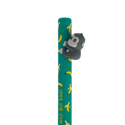Penna a Sfera a Scatto Gorilla "Wild but Kind" - Free Hugs