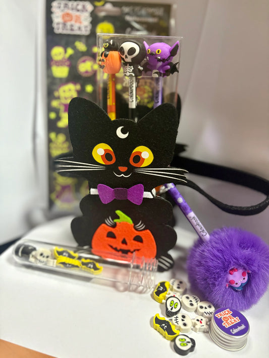 Set Halloween Black Cat