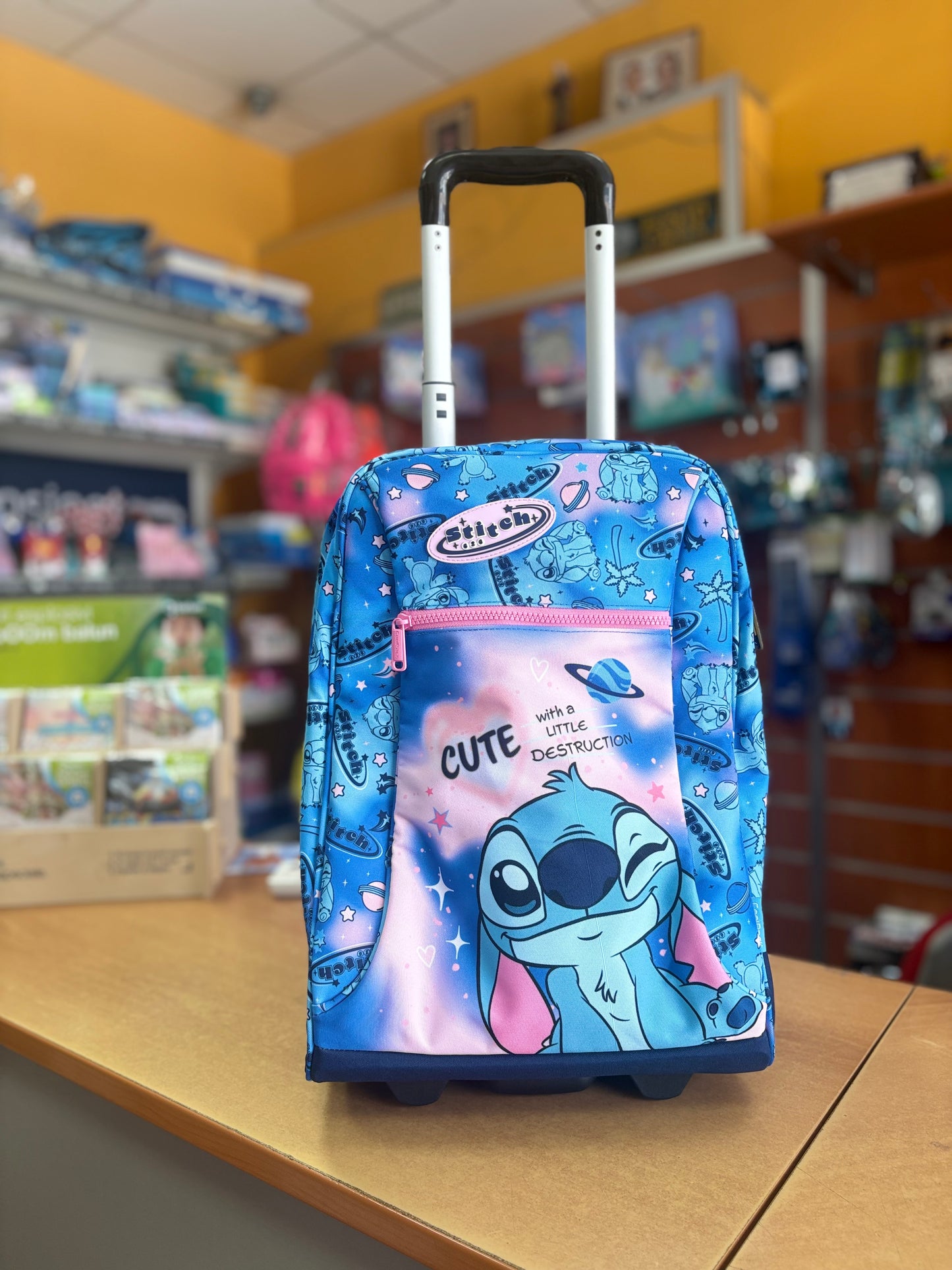 Trolley Scuola Stitch