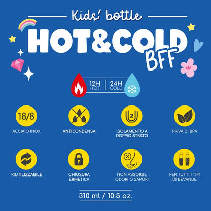 Borraccia Termica per Bambini - Hot&Cold BFF Unicorn
