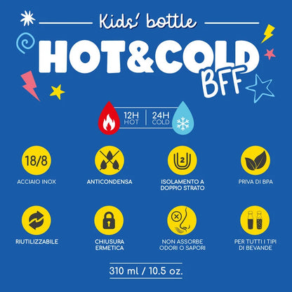 Borraccia Termica per Bambini - Hot&Cold BFF Monster