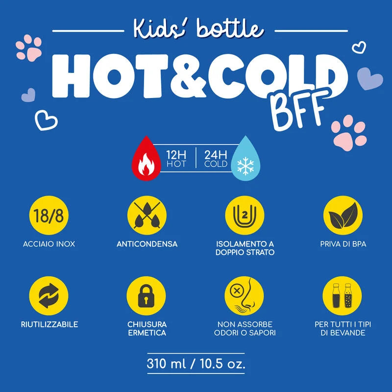 Borraccia Termica per Bambini - Hot&Cold BFF Kitty