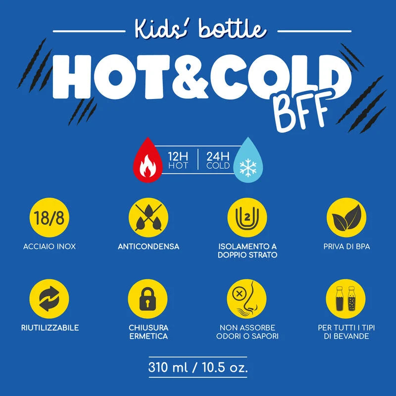 Borraccia Termica per Bambini - Hot&Cold BFF Tiger