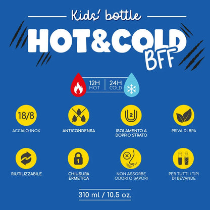 Borraccia Termica per Bambini - Hot&Cold BFF Tiger