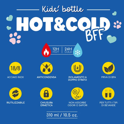 Borraccia Termica per Bambini - Hot&Cold BFF Panda
