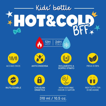 Borraccia Termica per Bambini - Hot&Cold BFF Penguin