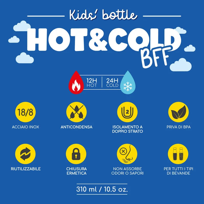 Borraccia Termica per Bambini - Hot&Cold BFF Giraffe