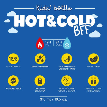 Borraccia Termica per Bambini - Hot&Cold BFF Giraffe